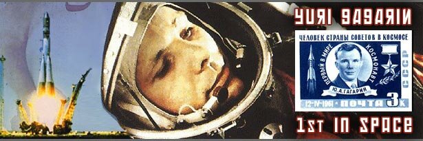 Yuri Gagarin . First Man in Space